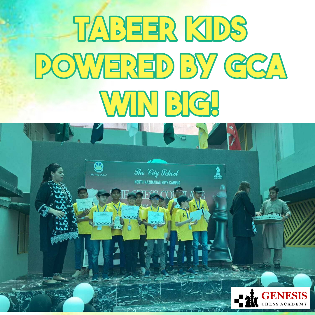 Tabeer Kids powered by GCA win Big!