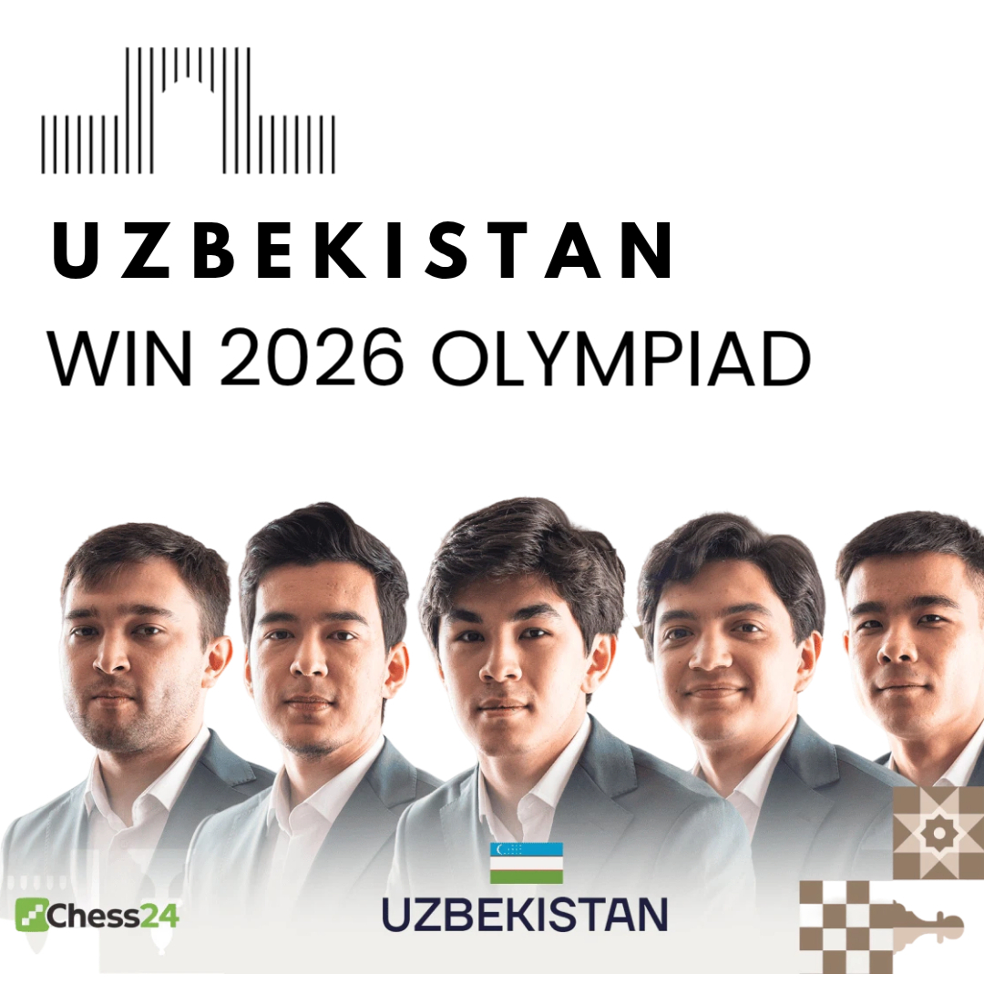 Uzbekistan win 2026 Chess Olympiad