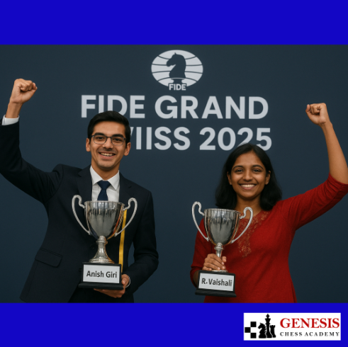 A Double Crown: Giri and Vaishali Triumph at the FIDE Grand Swiss 2025
