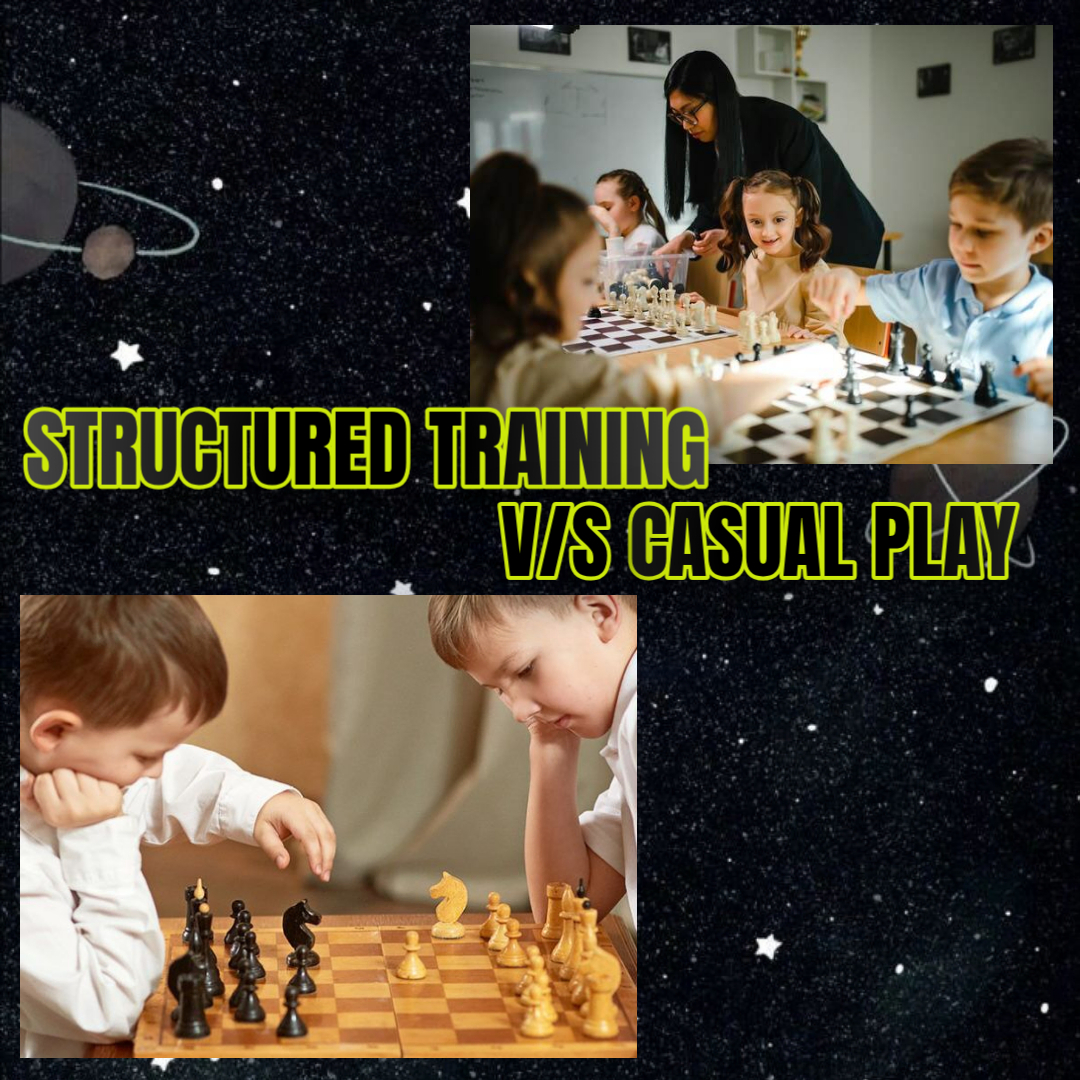 Structured Training v/s Casual Play