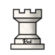 chess piece white rook